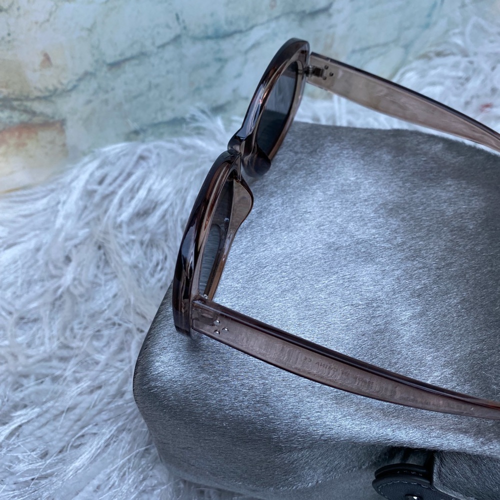 Anthropologie’s I-SEA Oval Smokey Gray Sunglasses - Picture 5 of 6